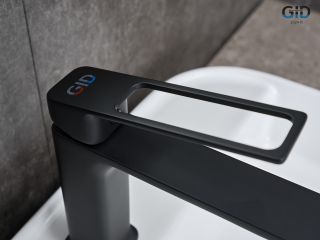 Смеситель для раковины Gid Niagara L057-BM-K L057BMK черный матовый